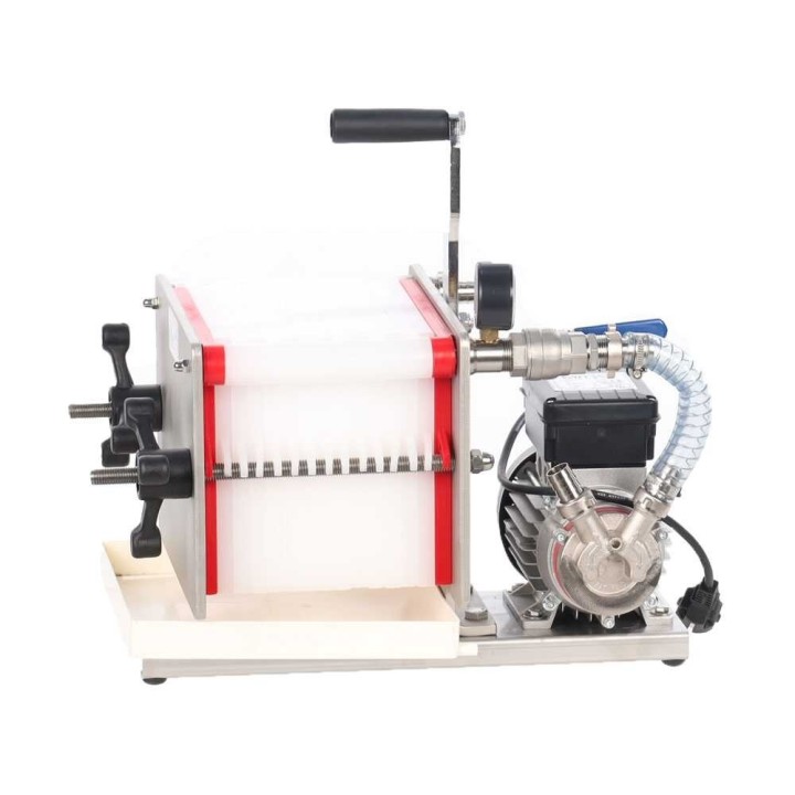 Enotecnica Pillan F14 viinisuodatin, 14 levyä, 0,5 HP, NOVAX-pumppu