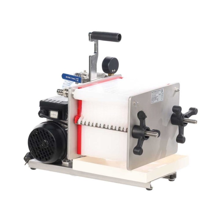 Enotecnica Pillan F14 viinisuodatin, 14 levyä, 0,5 HP, NOVAX-pumppu