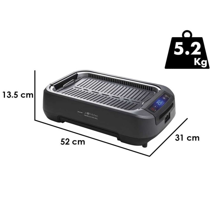 Macom Smokeless Fan Grill sähkögrilli sisäkäyttöön, 1 500 W
