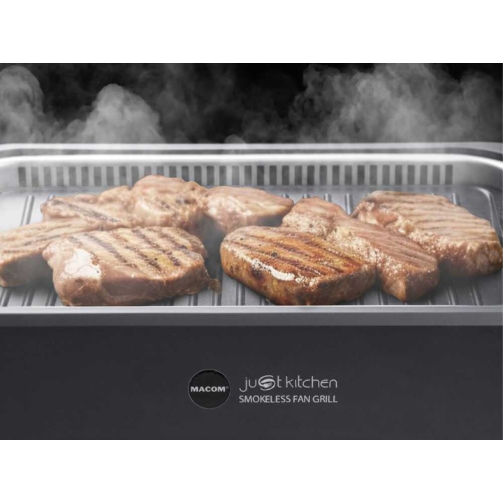 Macom Smokeless Fan Grill sähkögrilli sisäkäyttöön, 1 500 W