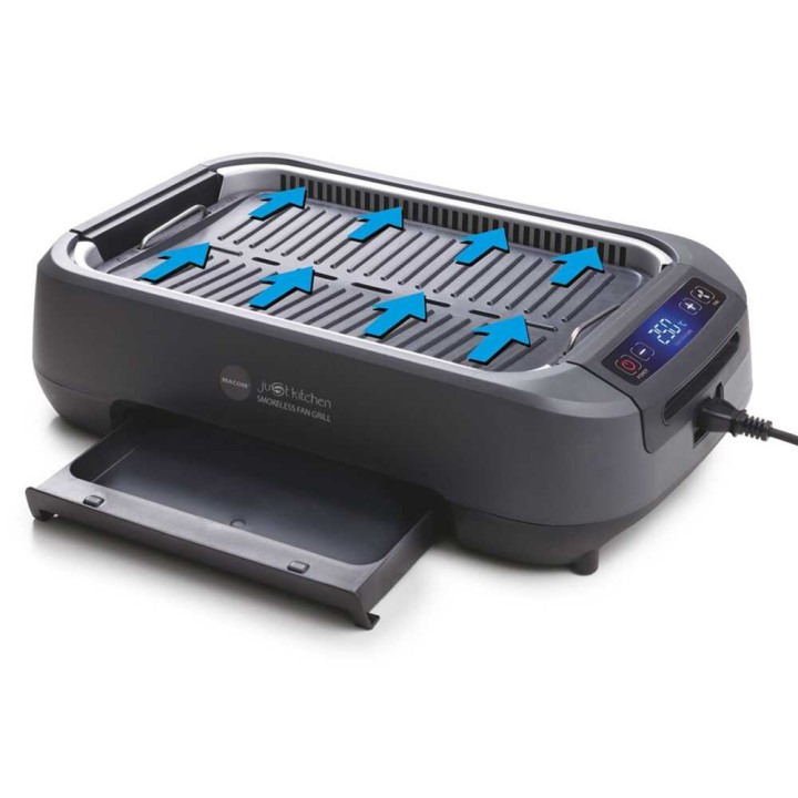 Macom Smokeless Fan Grill sähkögrilli sisäkäyttöön, 1 500 W