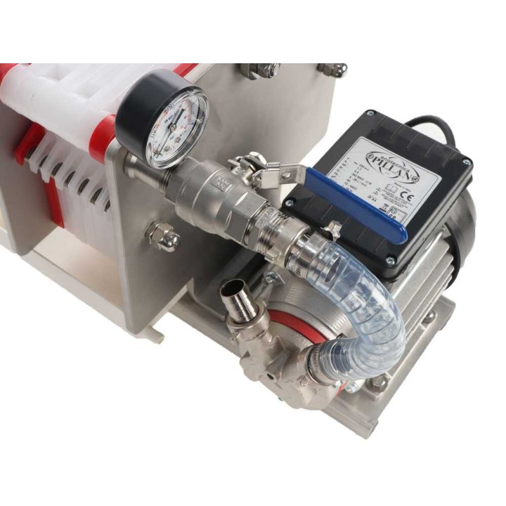 Enotecnica Pillan FC8 viinisuodatin, 8 levyä, 0,5 HP, 230 V