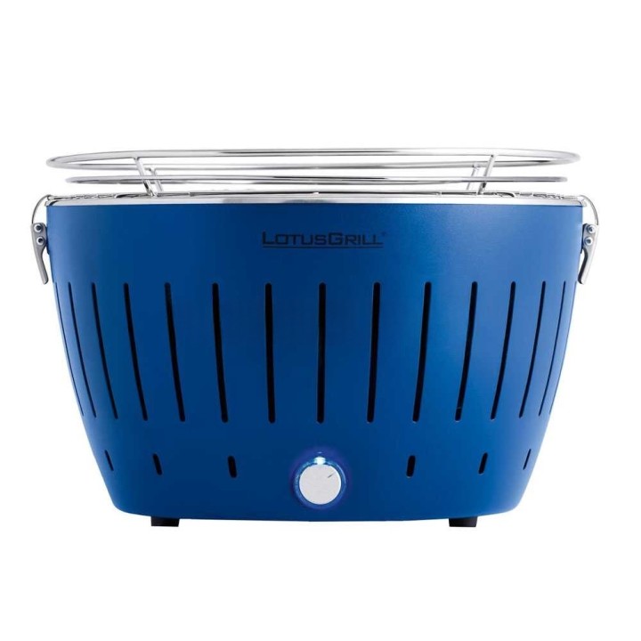 LotusGrill LG G34 U BL kannettava hiiligrilli, 35 cm, sininen