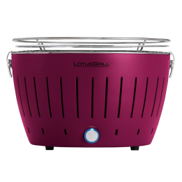 LotusGrill LG G34 U PU kannettava hiiligrilli violetti 3 kg