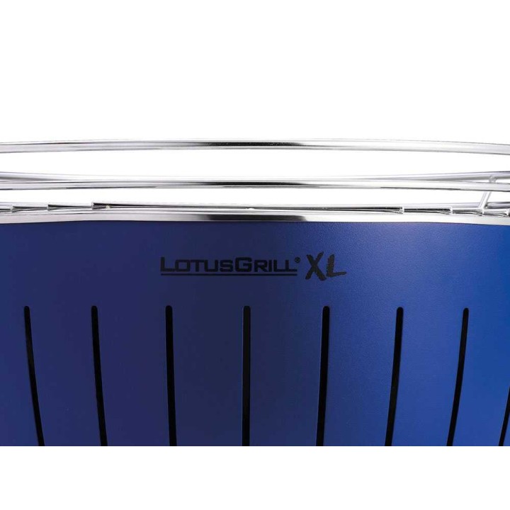 LotusGrill LG G435 U BL kannettava hiiligrilli, 40,5 cm, sininen