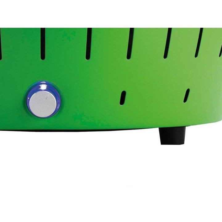 LotusGrill LG G435 U GR kannettava hiiligrilli, vihreä, 40,5 cm