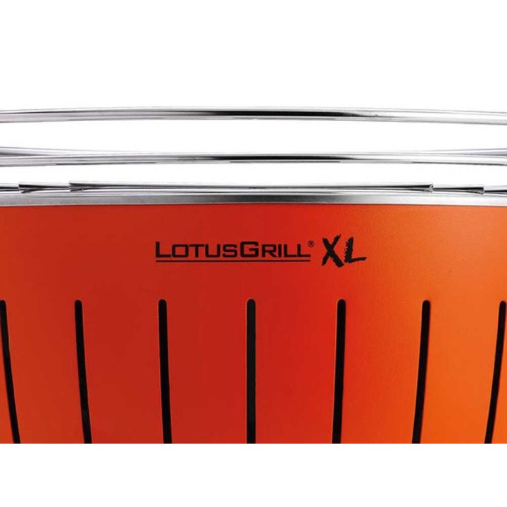 LotusGrill LG G435 U OR kannettava hiiligrilli, oranssi