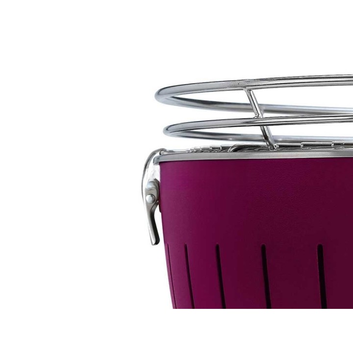 LotusGrill LG G435 U PU XL -hiiligrilli, violetti, 40,5 cm