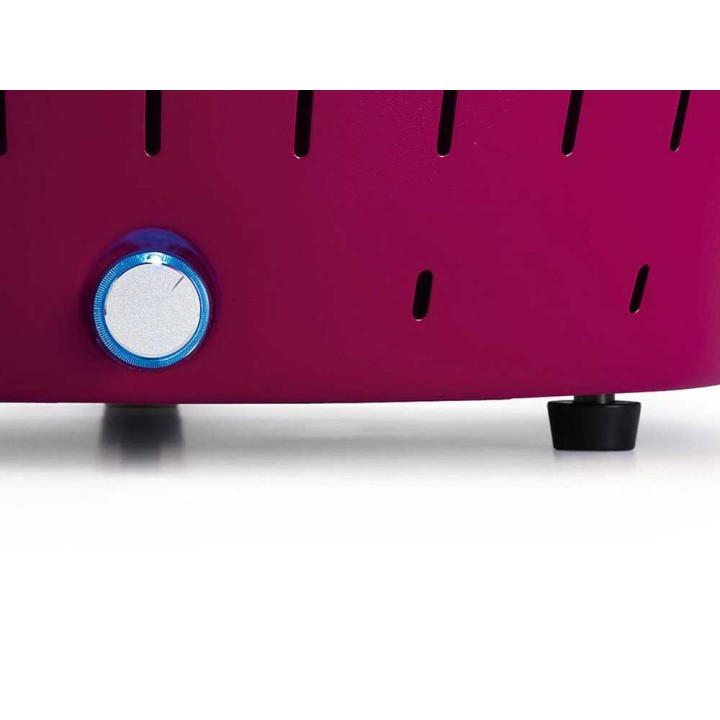 LotusGrill LG G435 U PU XL -hiiligrilli, violetti, 40,5 cm