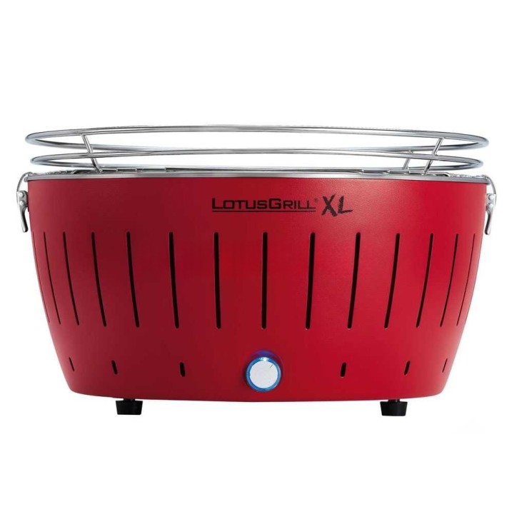 LotusGrill LG G435 U RD XL-hiiligrilli, punainen, 40,5 cm, 6,5 kg