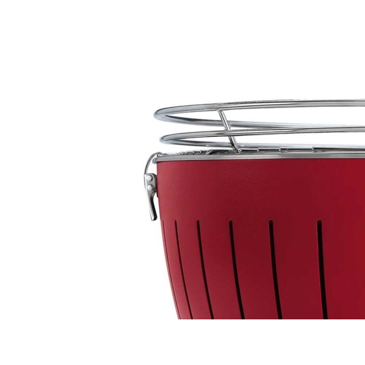 LotusGrill LG G435 U RD XL-hiiligrilli, punainen, 40,5 cm, 6,5 kg