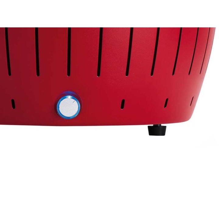 LotusGrill LG G435 U RD XL-hiiligrilli, punainen, 40,5 cm, 6,5 kg