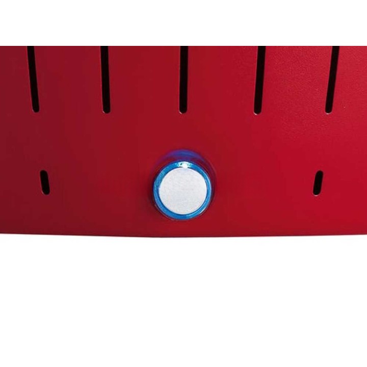 LotusGrill LG G435 U RD XL-hiiligrilli, punainen, 40,5 cm, 6,5 kg