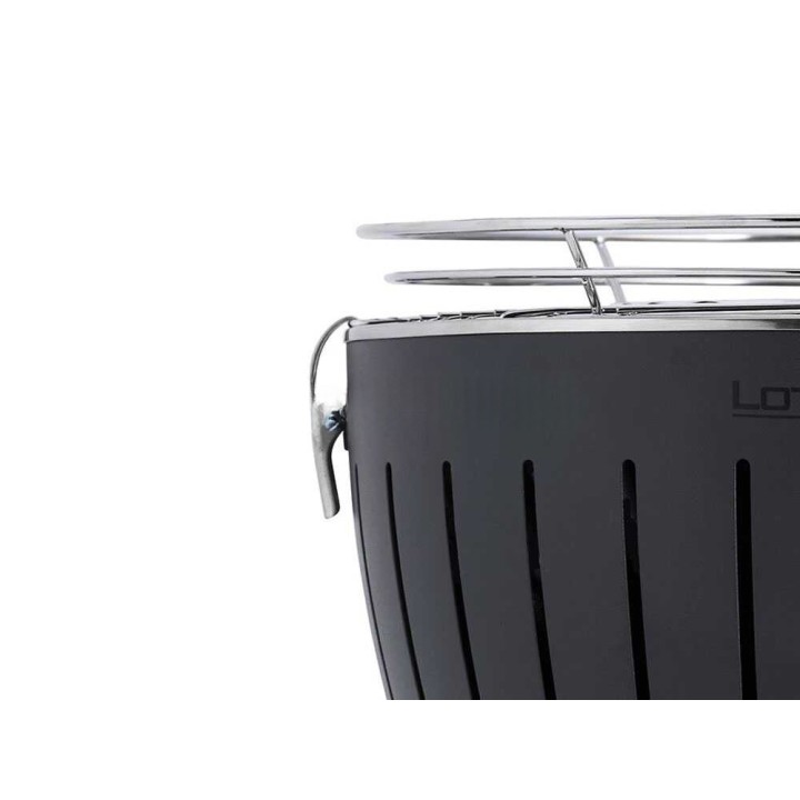 LotusGrill LG G28 U Mini hiiligrilli, antrasiitti, 530 cm²