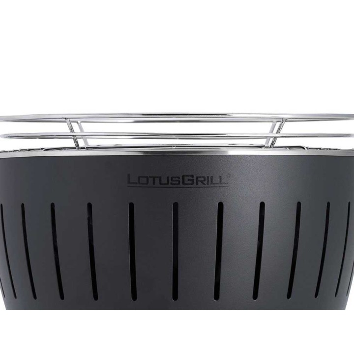 LotusGrill LG G28 U Mini hiiligrilli, antrasiitti, 530 cm²