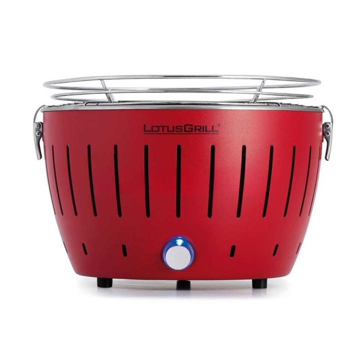 LotusGrill LG G28 U RD Mini hiiligrilli, punainen, Ø 26 cm