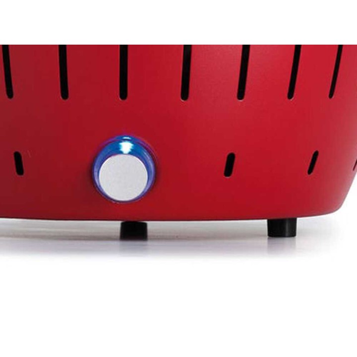 LotusGrill LG G28 U RD Mini hiiligrilli, punainen, Ø 26 cm