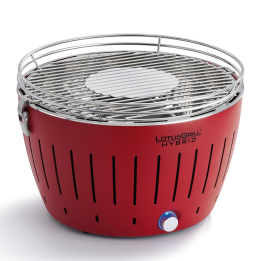 LotusGrill LG G34 H RD hybridigrilli punainen 32 cm 5 kg