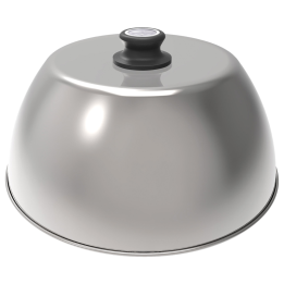 LotusGrill LG COPA34 grillikansi Standard G34 mallille ruostumaton teräs ja lämpömittari