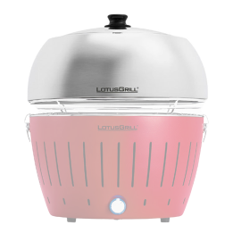LotusGrill LG COP SG 435 grillin kupukansi ruostumaton teräs ja karkaistu lasi