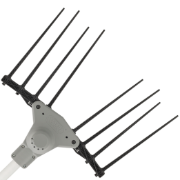 Volpi Super Bomber 185XL oliivinkorjuulaite 350 W teleskooppivarsi 240 360 cm