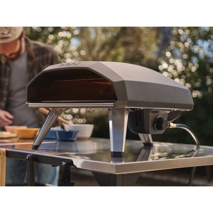 OONI Koda 2 kaasukäyttöinen pizzauuni, 4 400 W, 500 °C, 39 × 39 cm