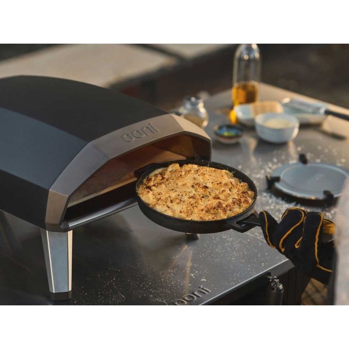 OONI Koda 2 kaasukäyttöinen pizzauuni, 4 400 W, 500 °C, 39 × 39 cm