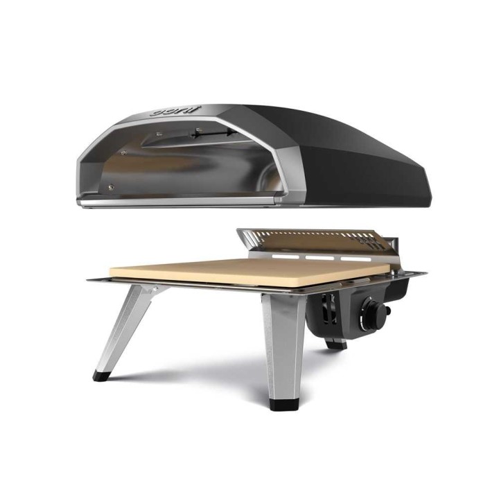 OONI Koda 2 kaasukäyttöinen pizzauuni, 4 400 W, 500 °C, 39 × 39 cm