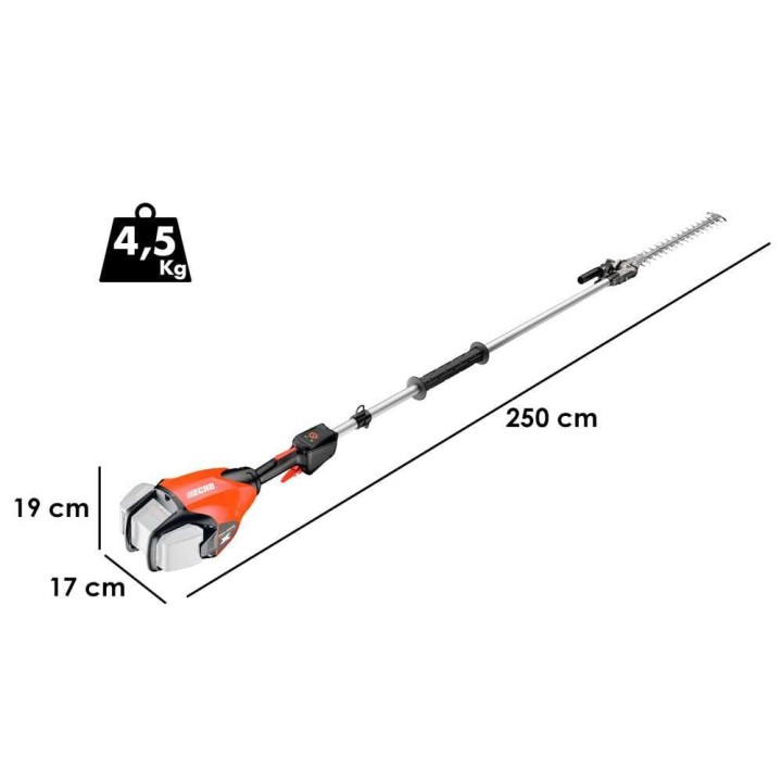 ECHO DHCA-2600HD akkupensasleikkuri, 56 V, 250 cm, ilman akkua ja laturia