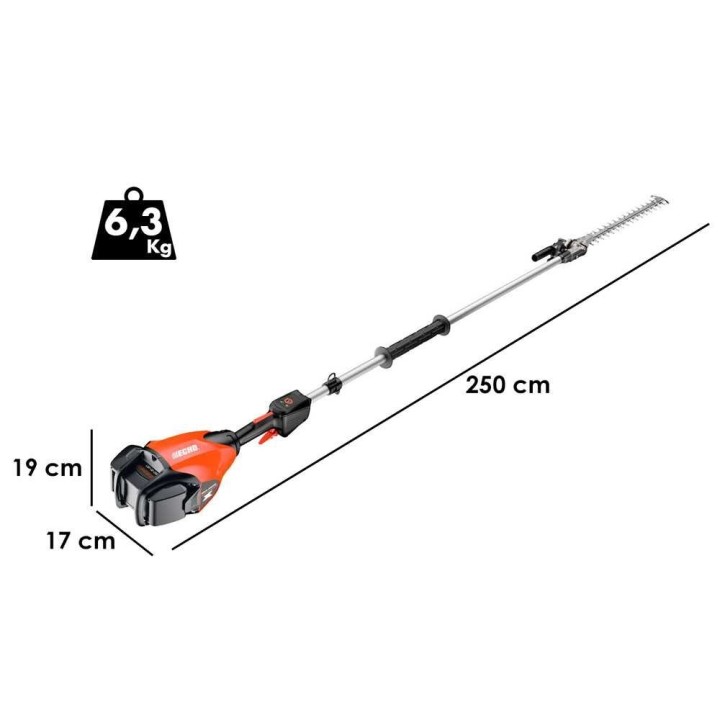 ECHO DHCA-2600HD akkupensasleikkuri, 56 V, 5 Ah, 250 cm