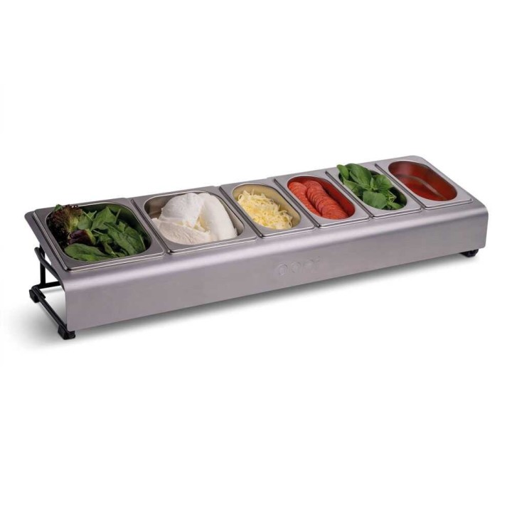 OONI Pizza Topping Station -pizzan täytepiste, 77,6 × 24 × 16 cm