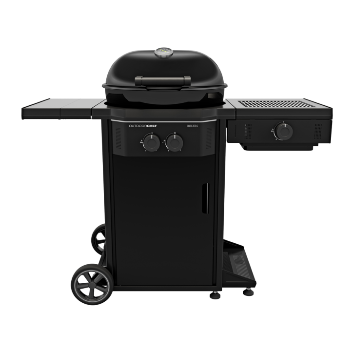 Outdoorchef Davos 570 G PRO BZ kaasugrilli 2 poltinta 9 5 kW 54 cm