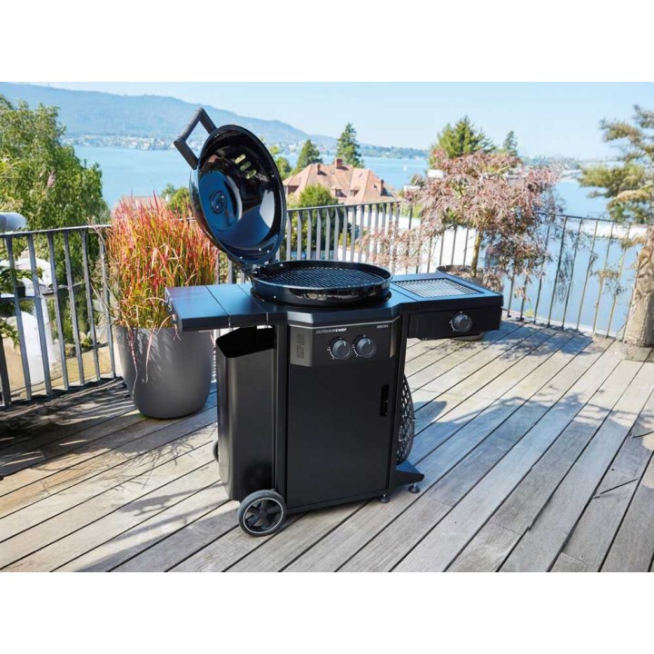 Outdoorchef Davos 570 G PRO BZ -kaasugrilli, 2 poltinta, 9,5 kW, Ø 54 cm