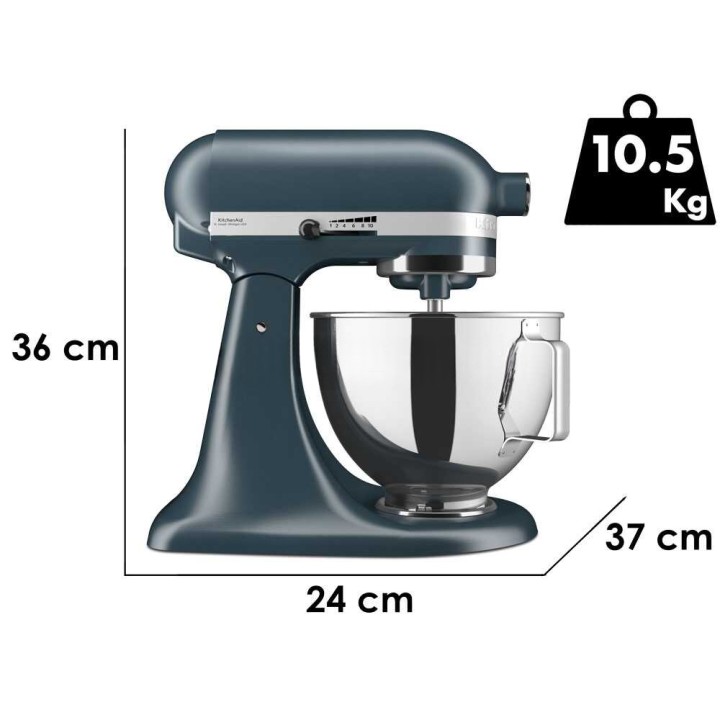 KitchenAid Classic 5KSM95PS-EBS planetaarisekoitin, 4,3 l, 275 W, sininen