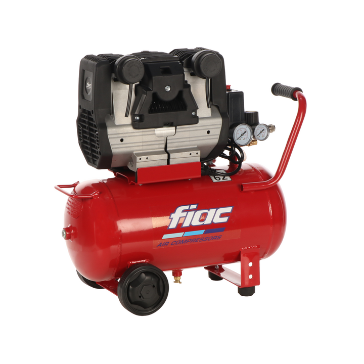 FIAC Xilence 24 XS258 öljytön hiljainen kompressori 2 HP 24 l 9 bar