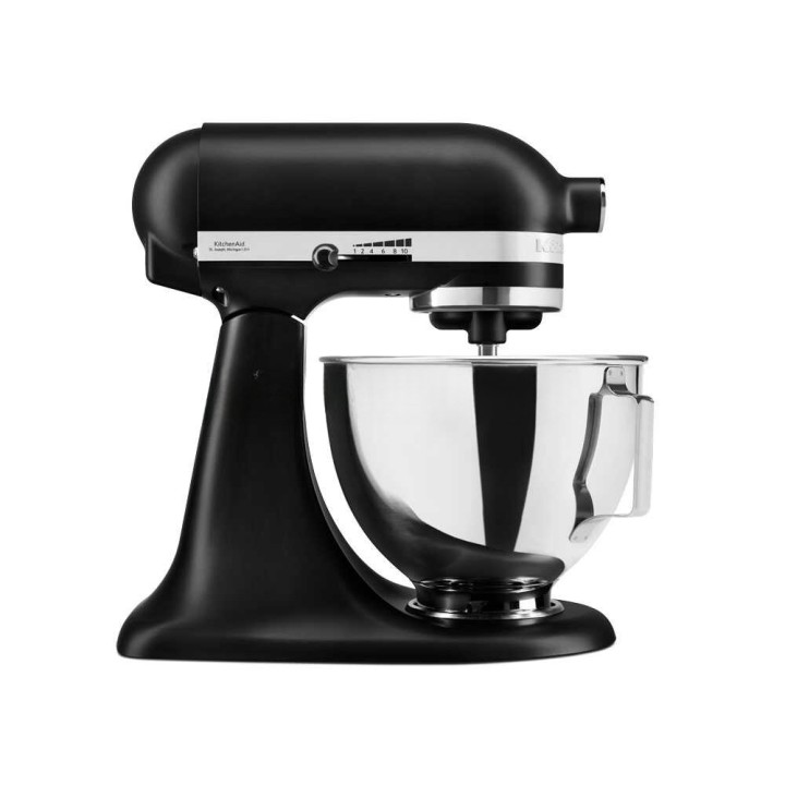 KitchenAid Classic 5KSM95PS-EBM planetaarinen yleiskone, 4,3 l, 275 W, mattamusta