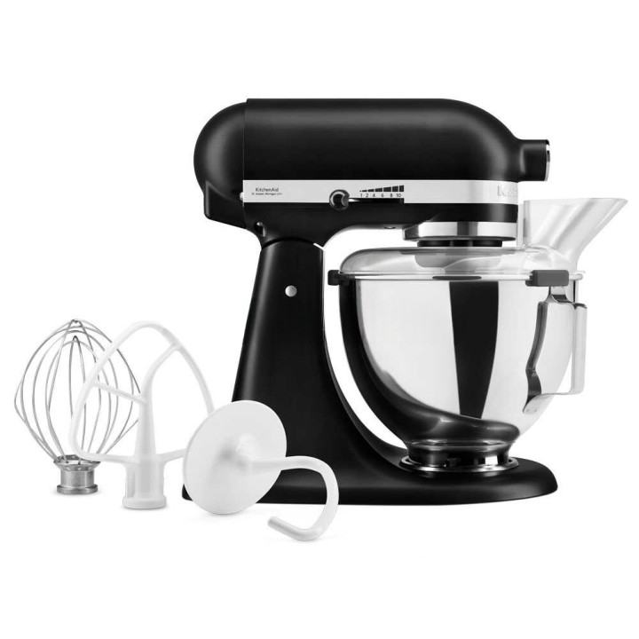 KitchenAid Classic 5KSM95PS-EBM planetaarinen yleiskone, 4,3 l, 275 W, mattamusta