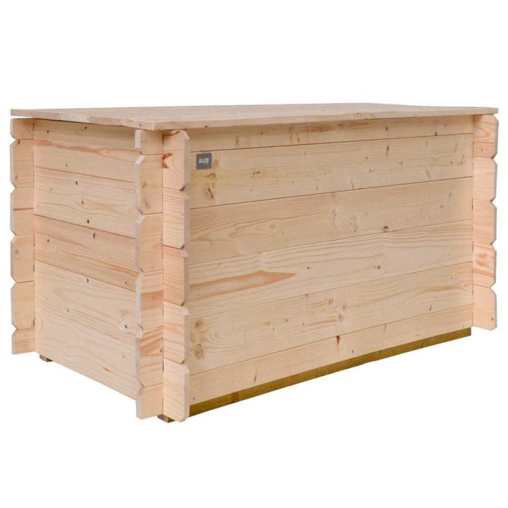 Alce Giove puutarhan työkalulaatikko, 250 l, 130 × 60 × 54 cm