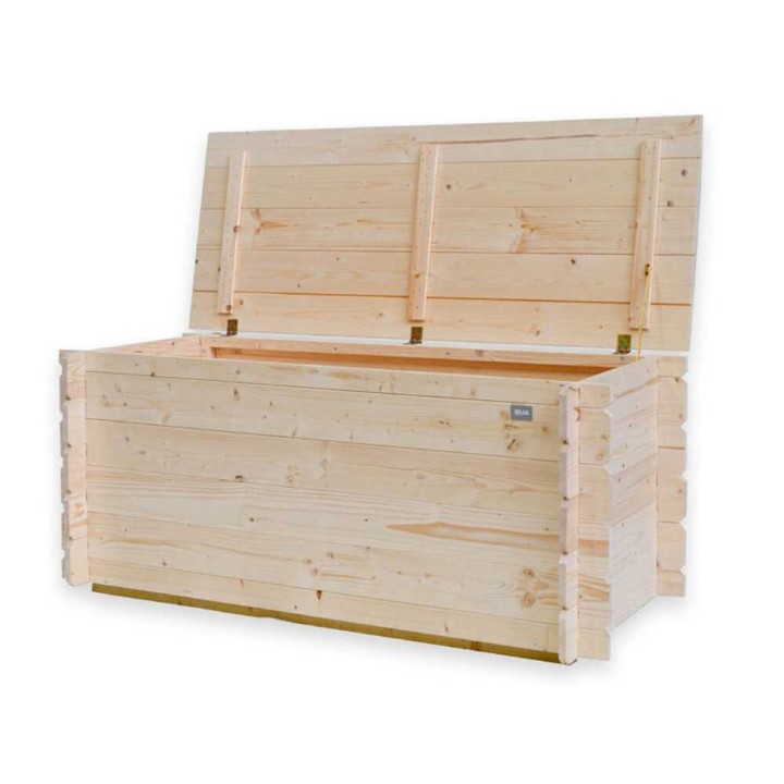 Alce Giove puutarhan työkalulaatikko, 250 l, 130 × 60 × 54 cm