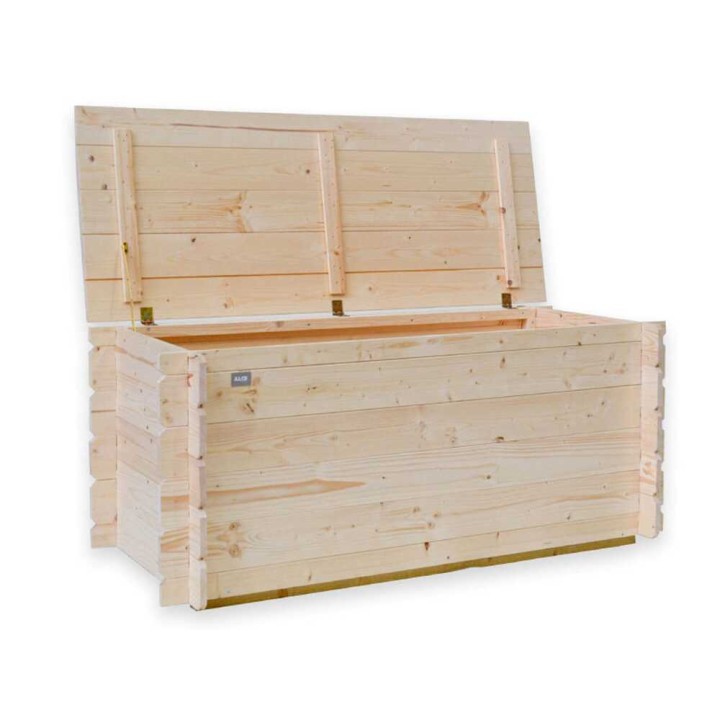 Alce Giove puutarhan työkalulaatikko, 250 l, 130 × 60 × 54 cm
