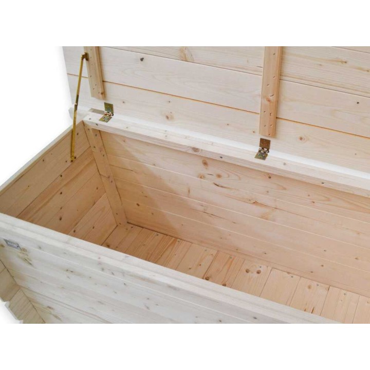 Alce Giove puutarhan työkalulaatikko, 250 l, 130 × 60 × 54 cm
