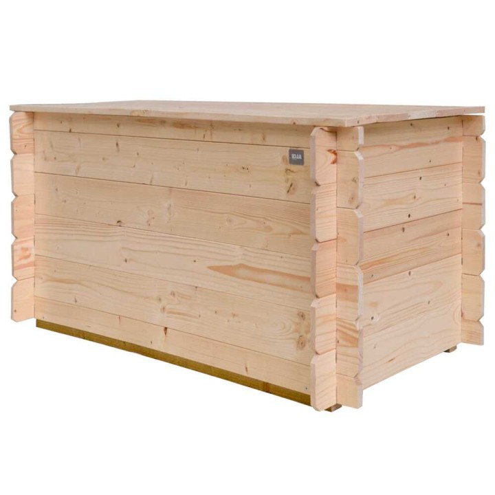 Alce Giove puutarhan työkalulaatikko, 250 l, 130 × 60 × 54 cm