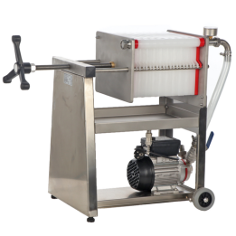 Enotecnica Pillan F20 levysuodatin viinille ruostumaton teräs 20 levyä 0 5 HP