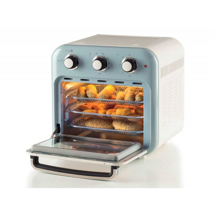 Ariete Vintage Celeste sähköuuni ja kuumailmakeitin, 16 l, 1 400 W, 230 V