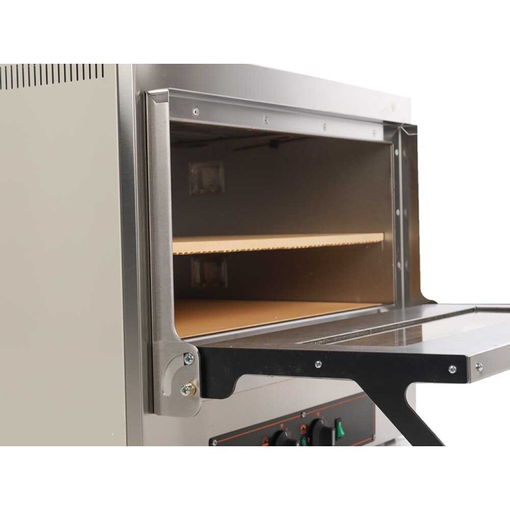Resto Italia KUBE 1 H sähköinen pizzauuni, 3 200 W, 2 paistotasoa