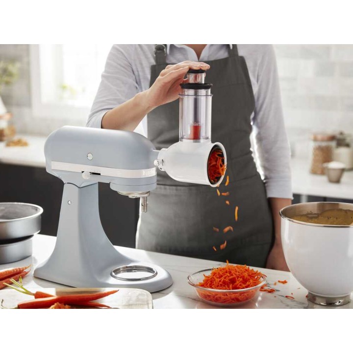 KitchenAid 5KSMVSA vihannesleikkuri ja raastinlisävaruste, 3 sylinteriä