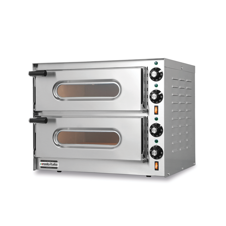 Resto Italia Small G2 sähköinen pizzauuni 3 200 W 2 kammiota 230 V