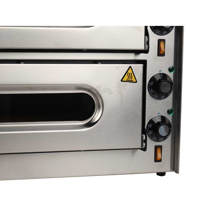 Resto Italia Small G2 sähköinen pizzauuni, 3 200 W, 2 kammiota, 230 V
