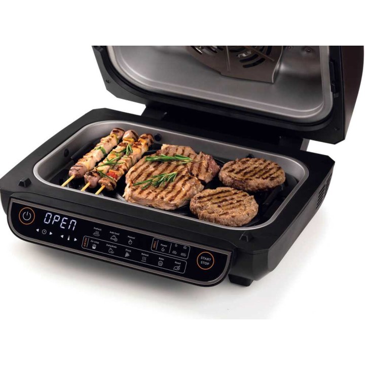 Ariete 4635 Air Fryer Grill -kuumailmakeitin ja grillilaite, 8 l, 1 700 W