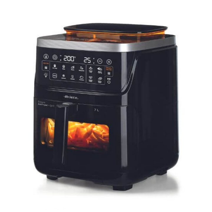 Ariete 4636 kuumailmakeitin höyry ja grillitoiminnoilla 7 l 1 700 W